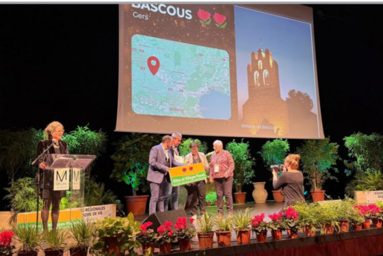 Villages Fleuris :  label national 2 fleurs pour Bascous